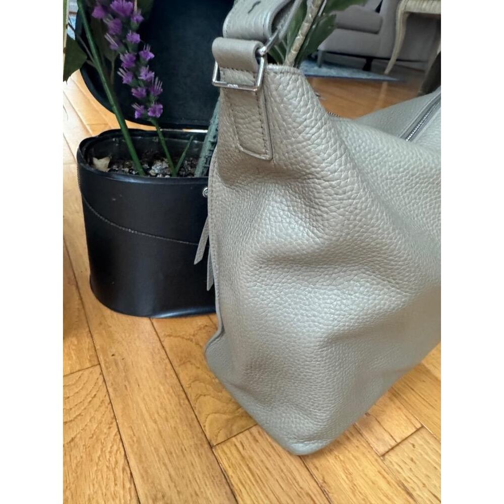 AllSaints KITA TAUPE LEATHER hobo BAG (500 - Picture 8 of 8